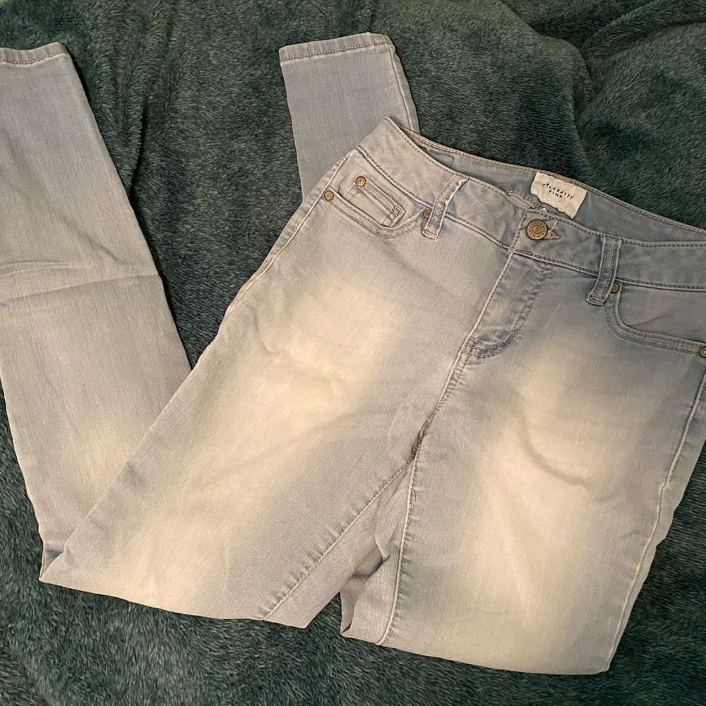 Celebrity pink jeans high waisted